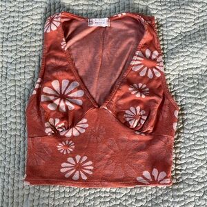 Altar'd State Floral Tank Top